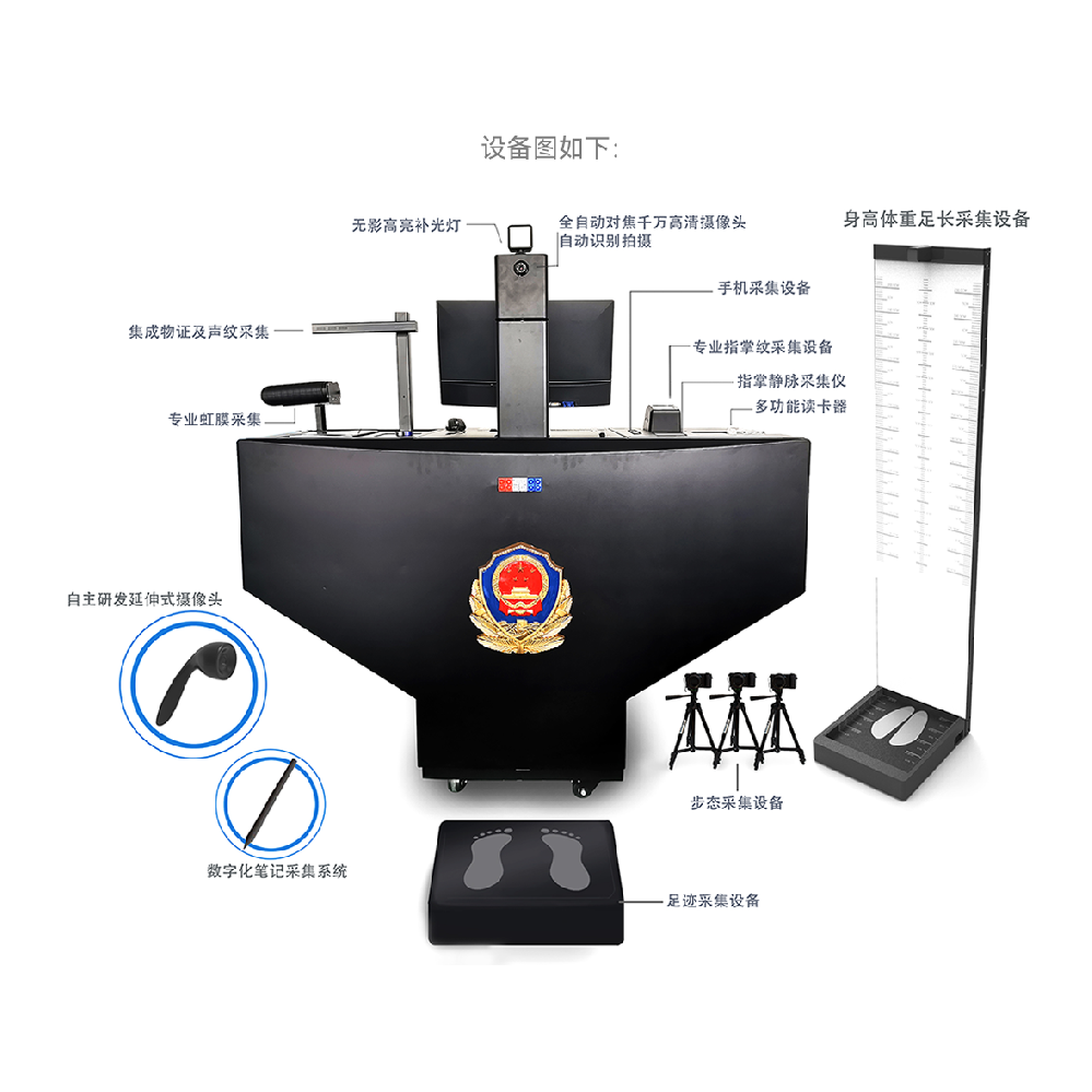 人员基础信息一体化采集设备